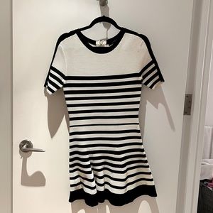 Timo Weiland Stripes Mini Dress